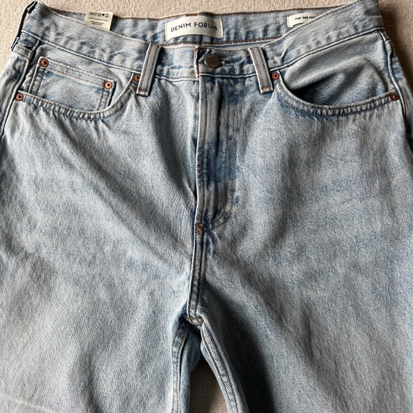 Aritzia- The '90s Iggy Lo-rise Baggy Jean With FRAYED BOTTOMS - Picture 1 of 4